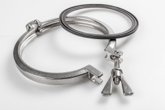 Stainless Steel Tri-Clamp fitting and Gasket